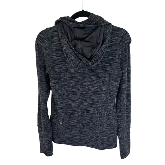 Lululemon Dark Grey Stride Full zip Jacket SZ 4 - Picture 4 of 10